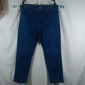 Kirkland Signature Jeans Men's Dark Blue Straight Leg Size 40x34
